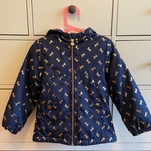 OshKosh Girl rain jacket size M 5/6